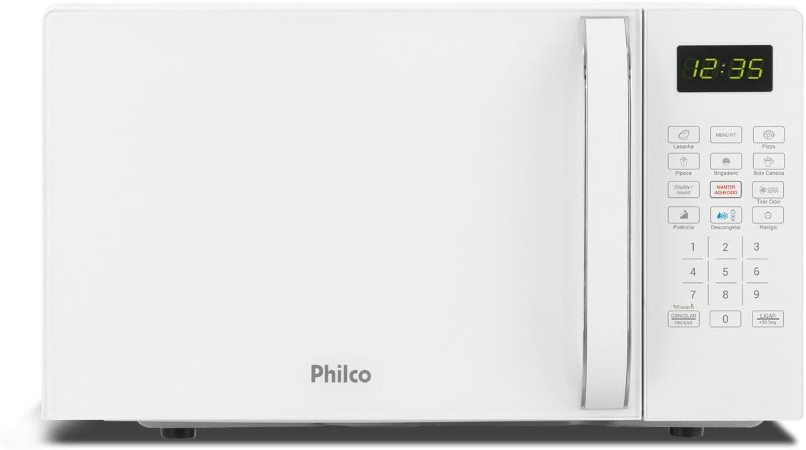 Micro-ondas Philco 20l Branco Pmo23b Bivolt