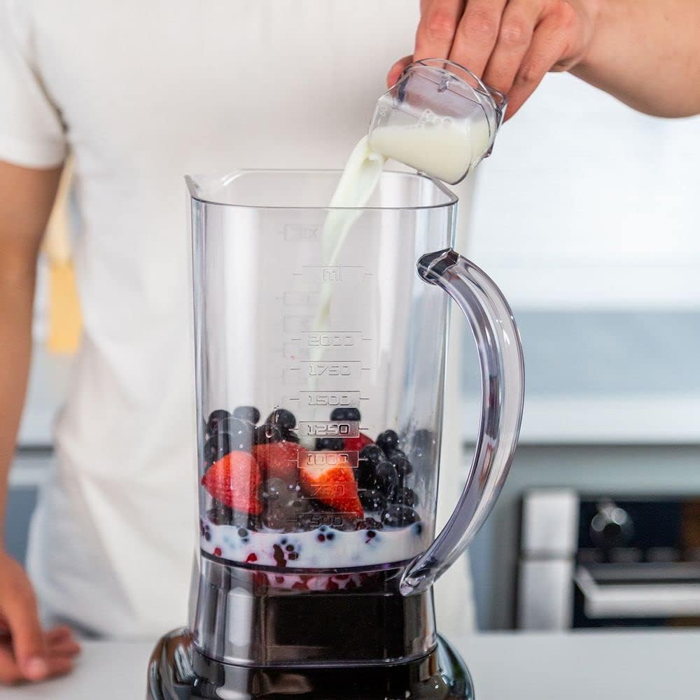 Liquidificador 2 Velocidades com Função Ice, Pulsar e Autolimpeza 6 Lâminas