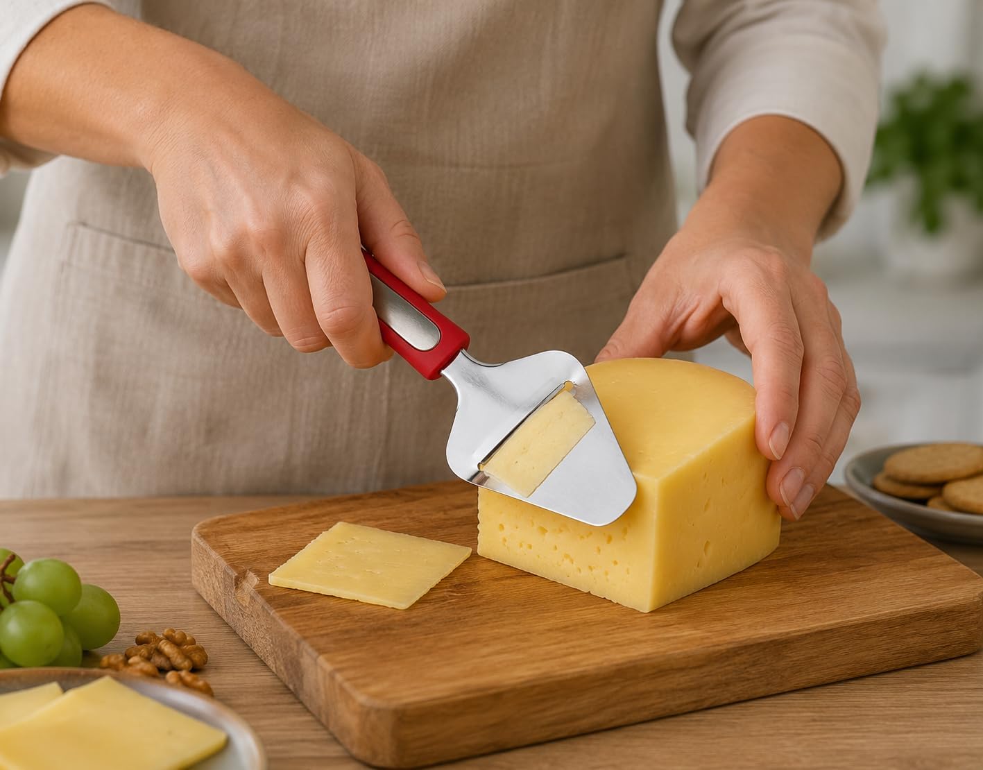 Fatiador de Queijo em Aço Inox 21 cm