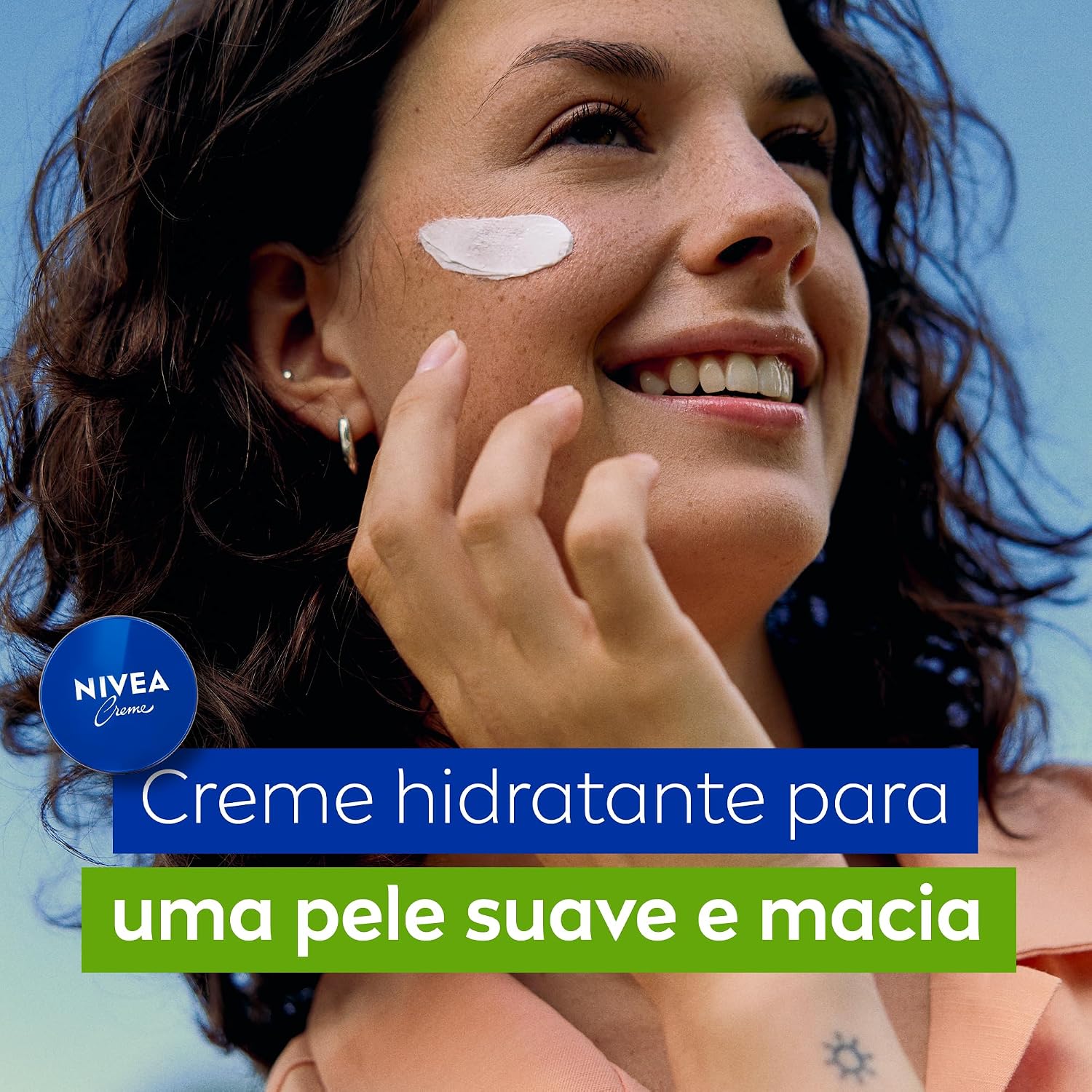 Creme Hidratante NIVEA Multibenefícios para Mãos, Rosto e Corpo