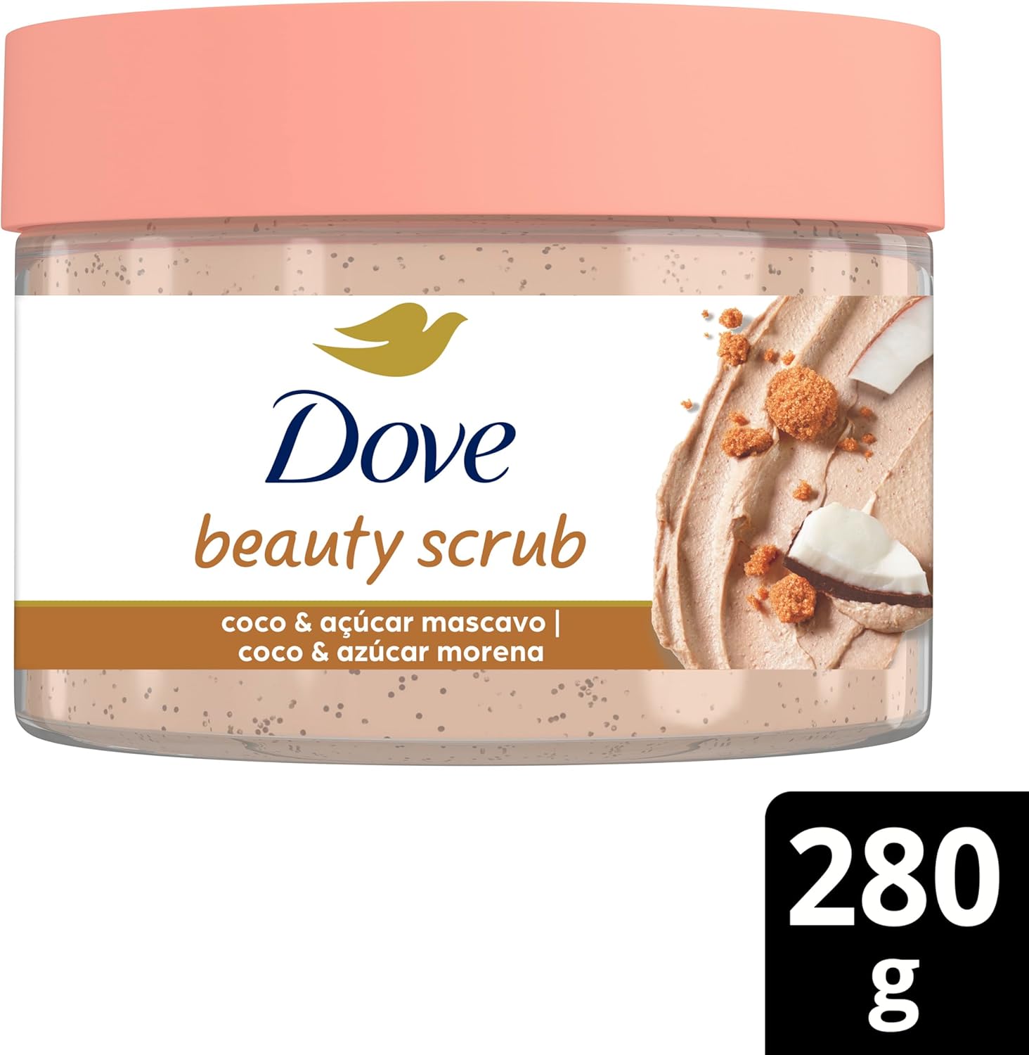 Esfoliante Corporal Dove Coco e Açúcar Mascavo