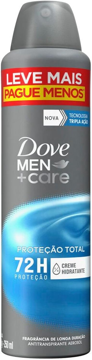 Desodorante Antitranspirante Aerosol Dove Men+Care Proteção Total