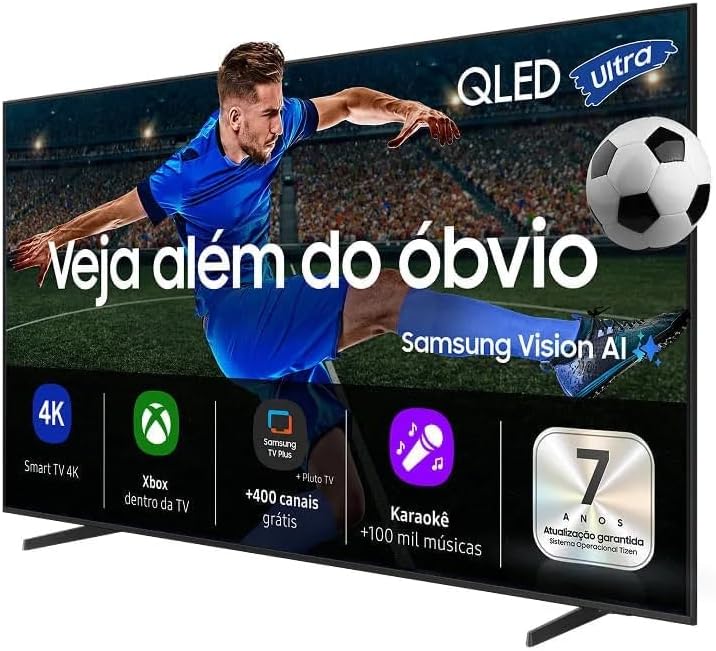 Samsung Combo Vision AI TV 75" QLED 4K QEF1 + Soundbar Samsung HW-B400F