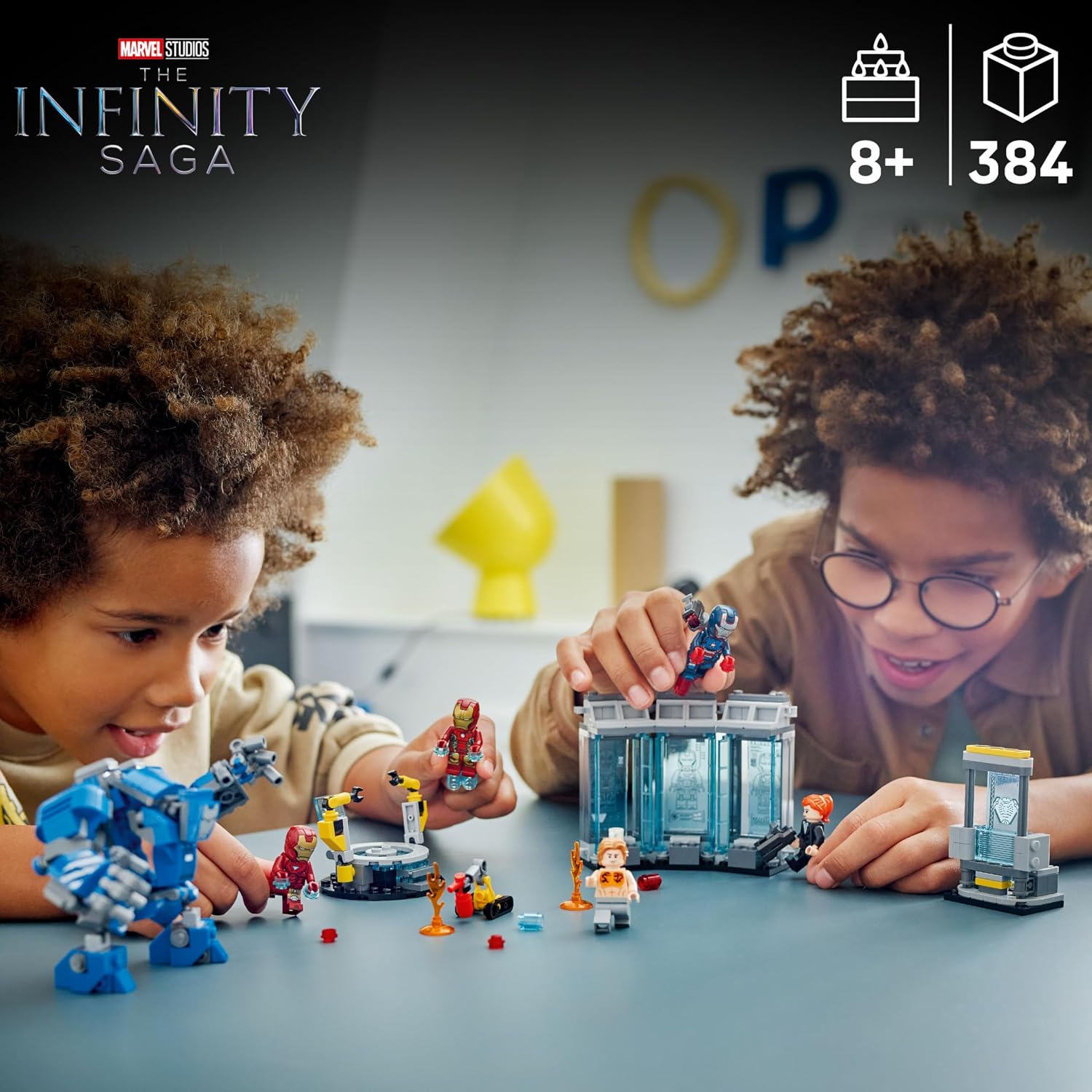 LEGO Marvel Laboratório do Homem de Ferro: Salão de Armaduras