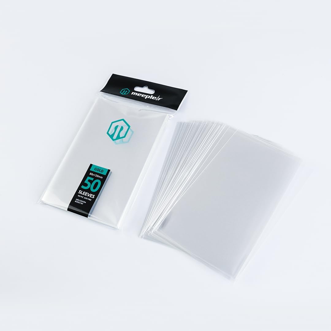 Protetores Sleeves para Cartas de Jogos Polipropileno Transparente 60 Micras