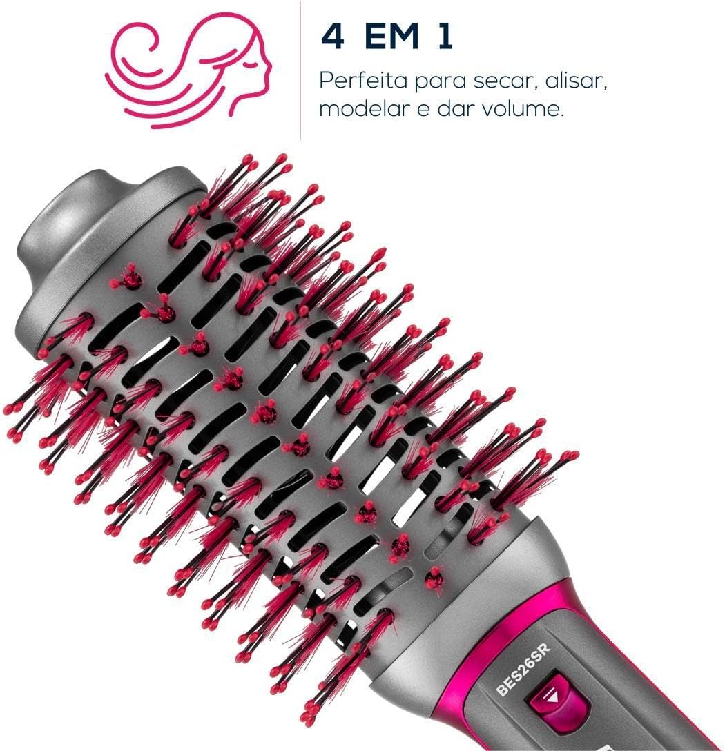 Escova Secadora Britânia BES26SR 4 em 1 1300W Bivolt