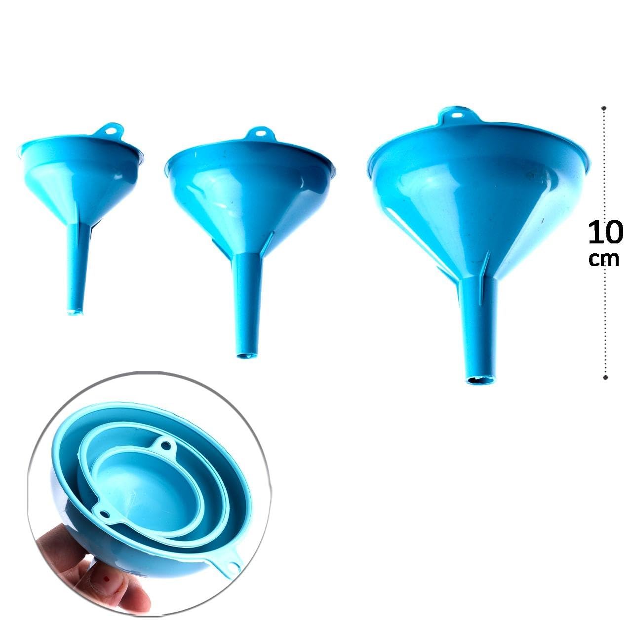 Kit 3 Funis de Cozinha sem Gotejamento