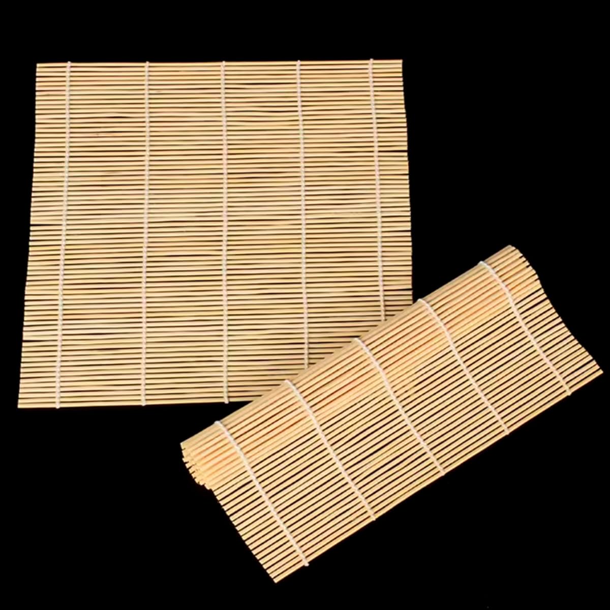 Esteira de Sushi em Bambu 22,7 x 22,7 cm