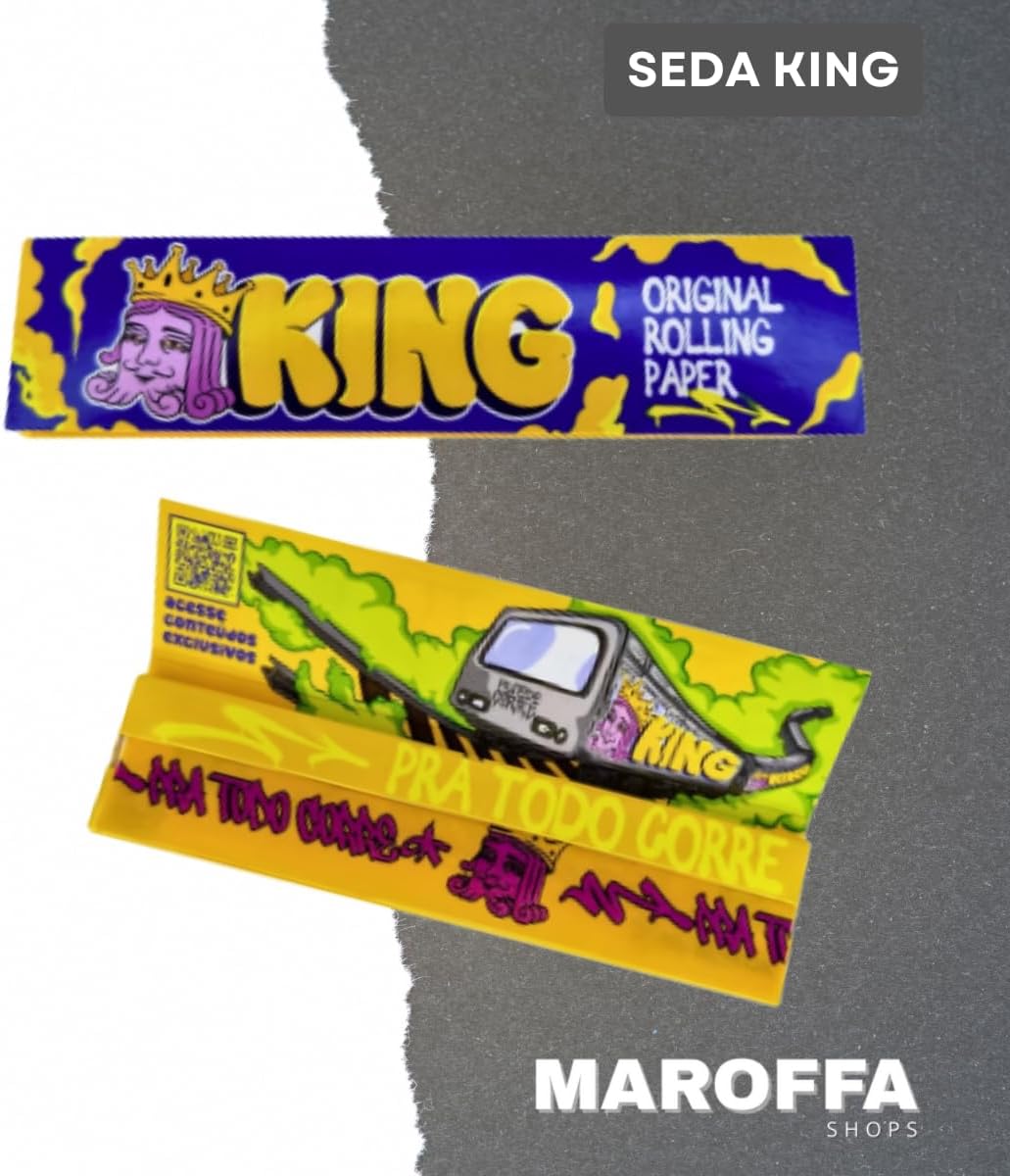 Kit Tabacaria Bolador Enrolador de Fumo Dichavador Triturador + Brinde Seda King Size
