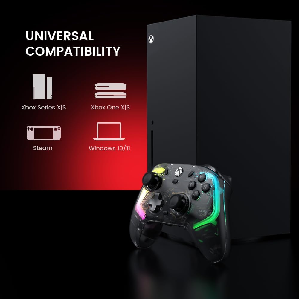 GameSir Kaleid Wired Controller para Xbox com alavancas de efeito Hall e acionadores analógicos