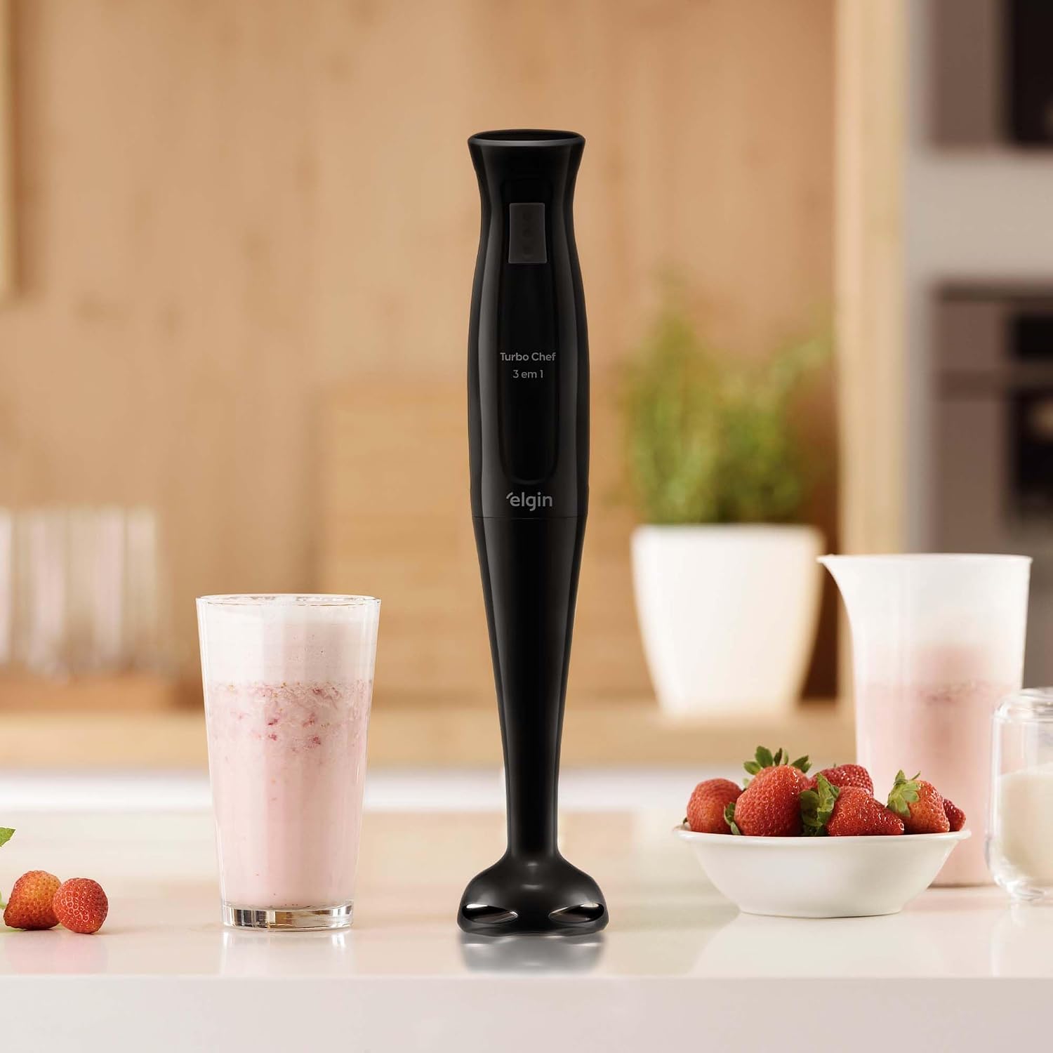 Mixer 3 em 1 200W com Miniprocessador 0,3L e Acessórios