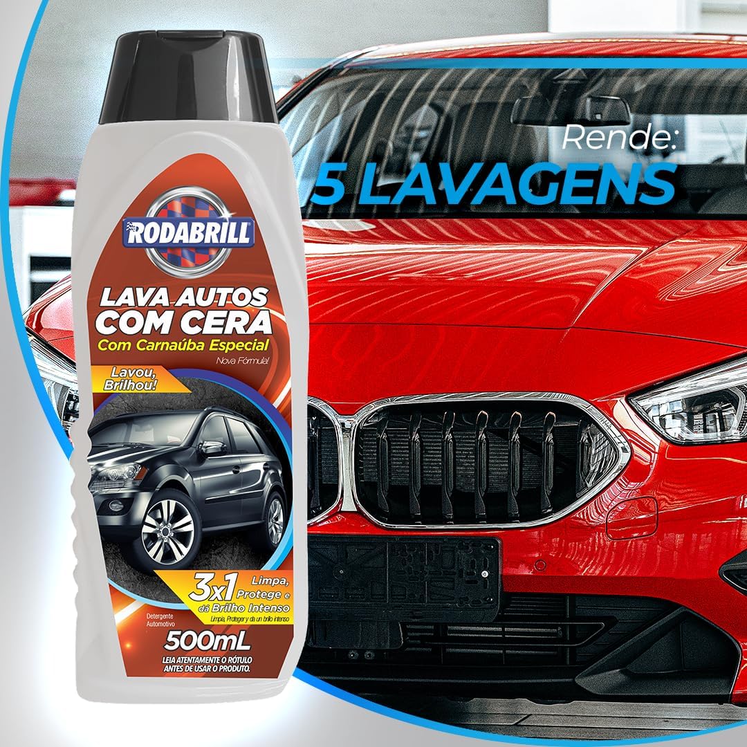Produto Automotivo de Limpeza, Proteção e Brilho