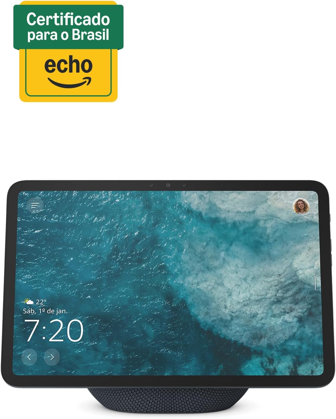 Amazon Echo Show 11 - Smart display Full HD de 11" redesenhado com mais área de visualização, áudio espacial e Alexa, Cor Grafite, com Acesso Antecipado à Alexa+