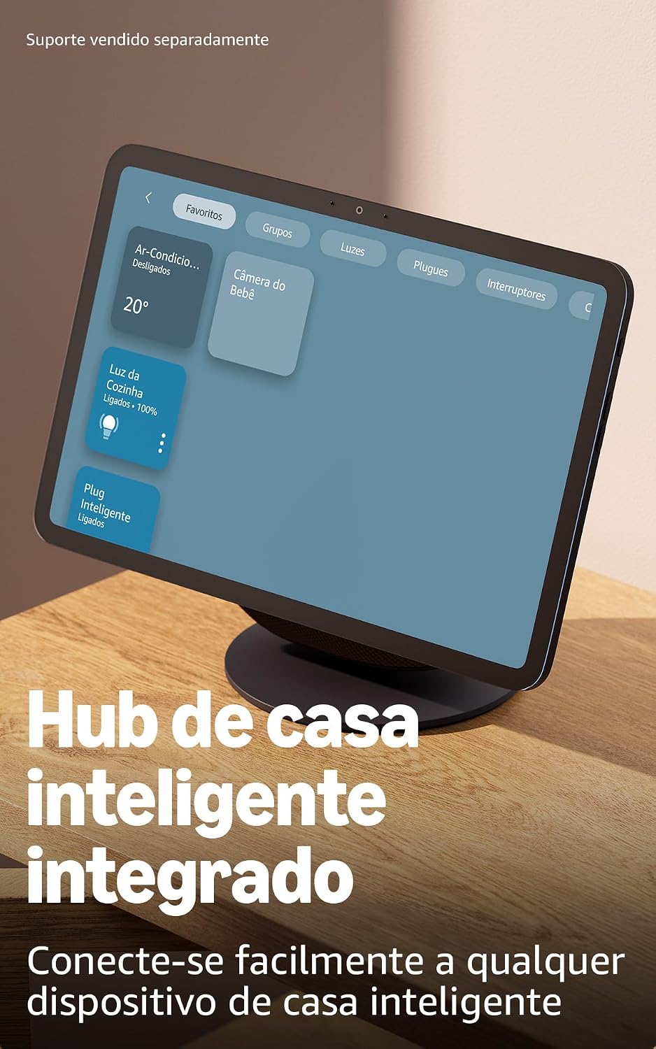 Amazon Echo Show 11 - Smart display Full HD de 11" redesenhado com mais área de visualização, áudio espacial e Alexa, Cor Grafite, com Acesso Antecipado à Alexa+