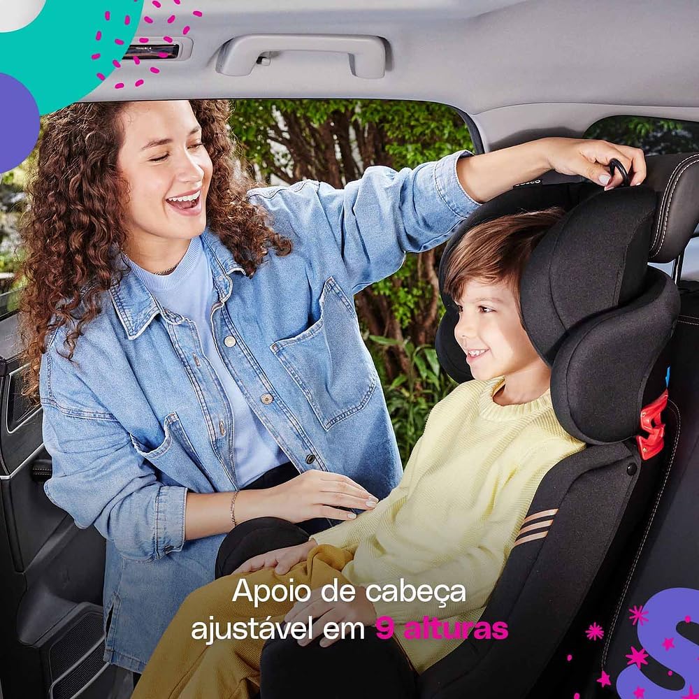 Cadeirinha para Auto até 36kg com 2 Posições de Inclinação