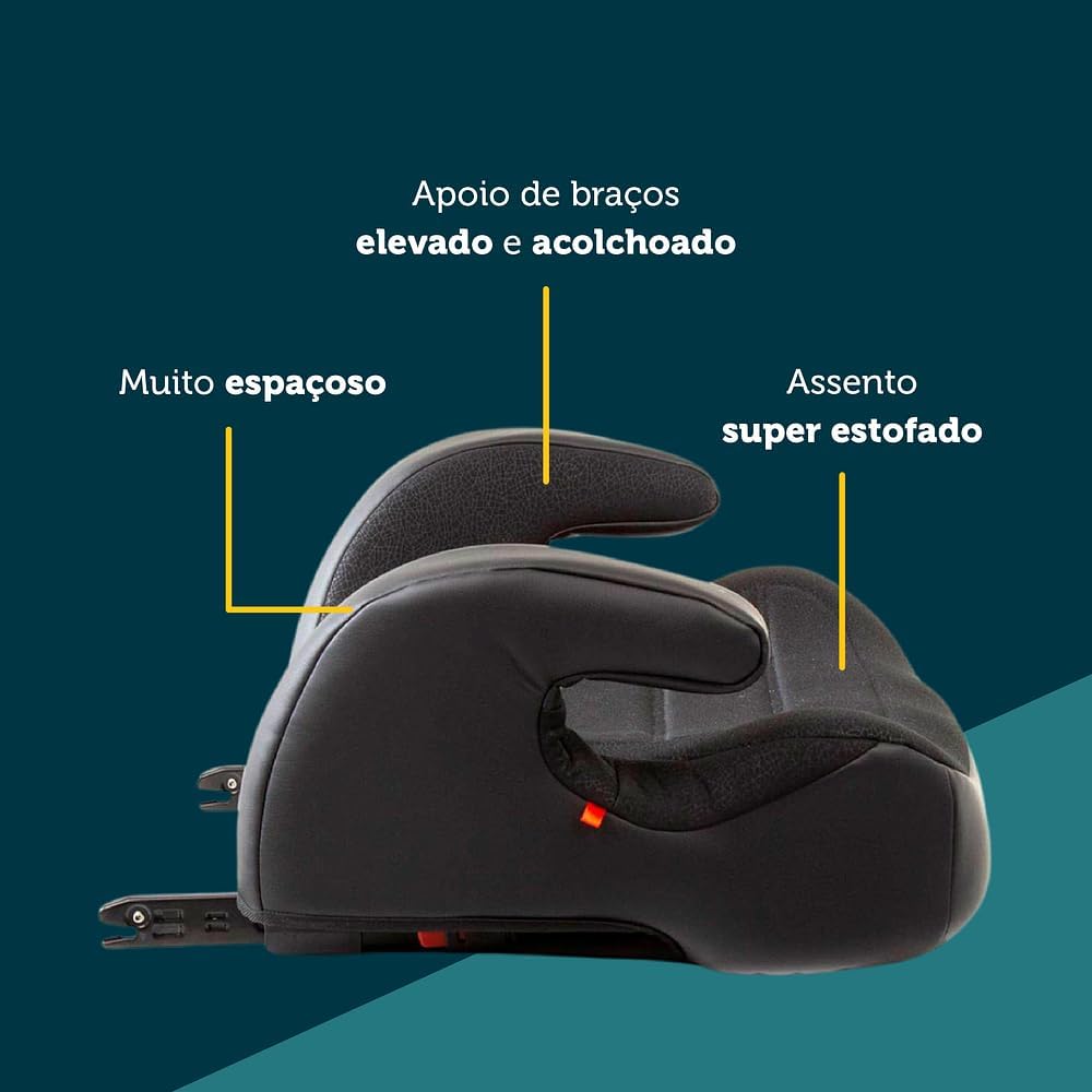 Booster Safety 1st, Trackfix, com Isofix, Black