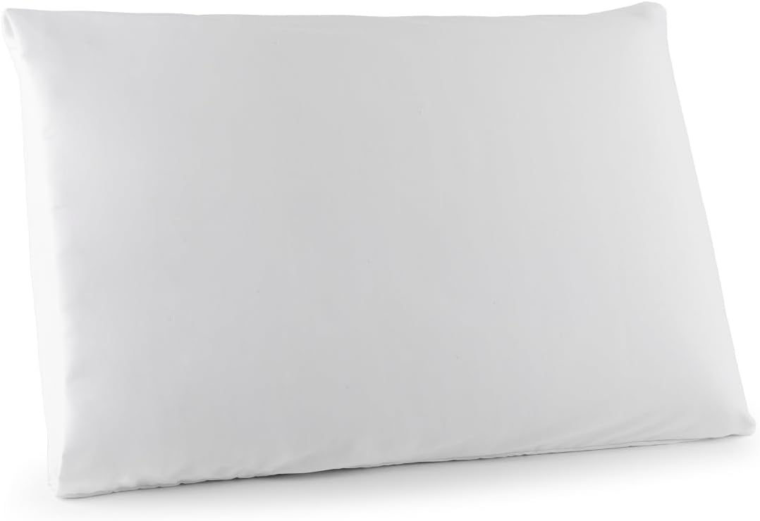 Kit 02 Fronhas Classic Tecido Percal 400 Fios 70x50 cm Antiácaro, Anti-pilling com Toque Macio - Branco