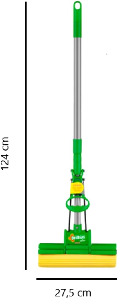 Rodo Mop Espremedor com Esponja e Alavanca