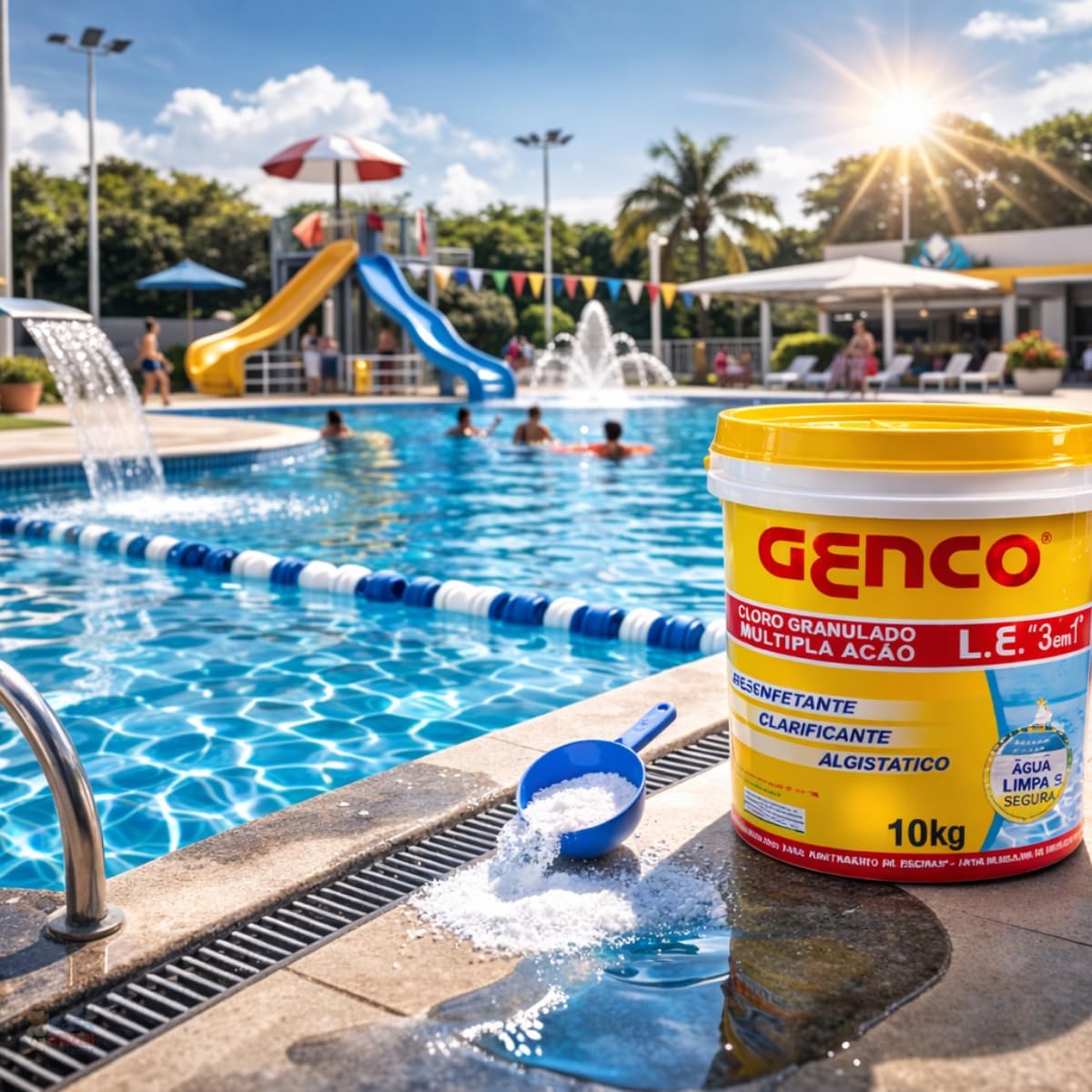 Cloro Genco L.E Mult 3x1-10kg