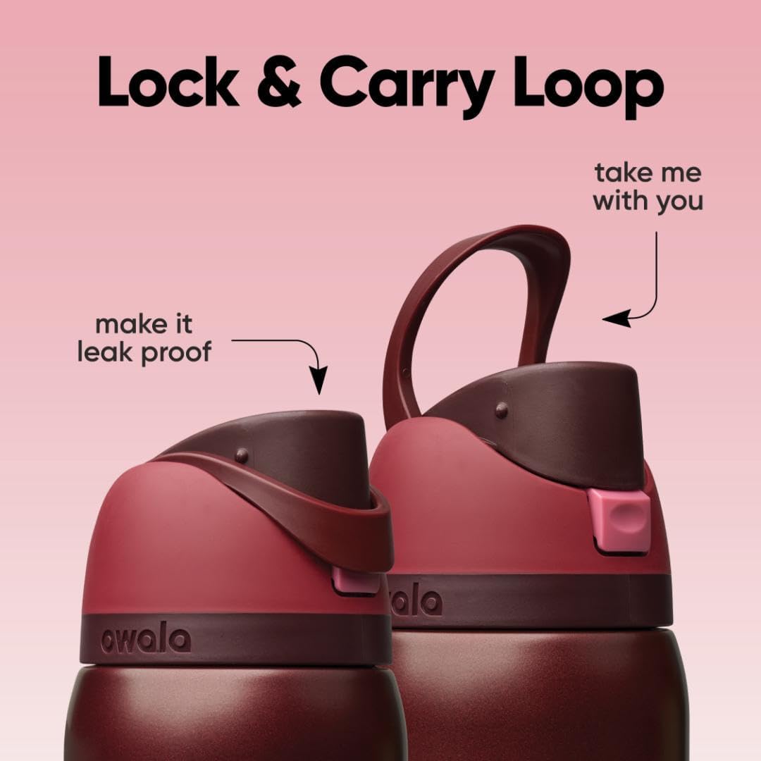Garrafa Térmica Owala FreeSip 947ml Aço Inox