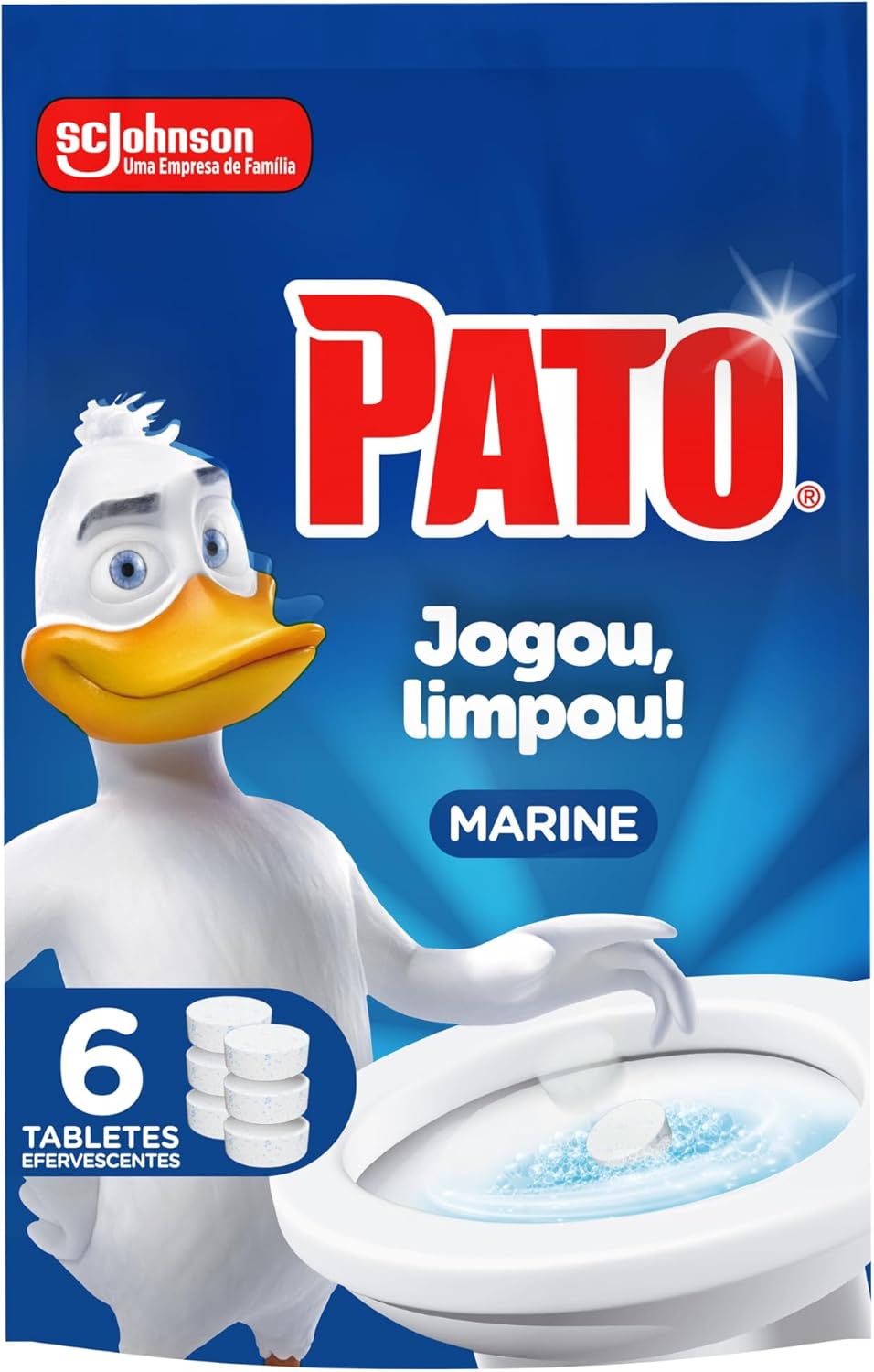Pato Tabletes Efervescentes Limpador Sanitário