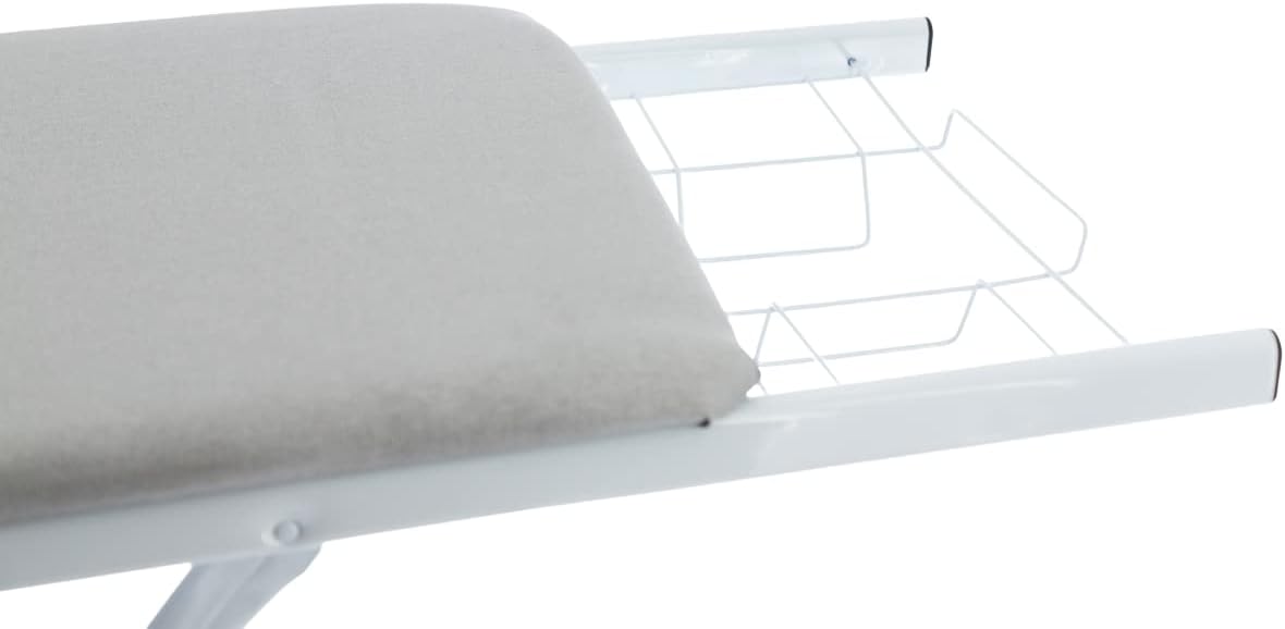 Tábua de Passar Roupa em Aço com Suporte para Ferro 105x34cm