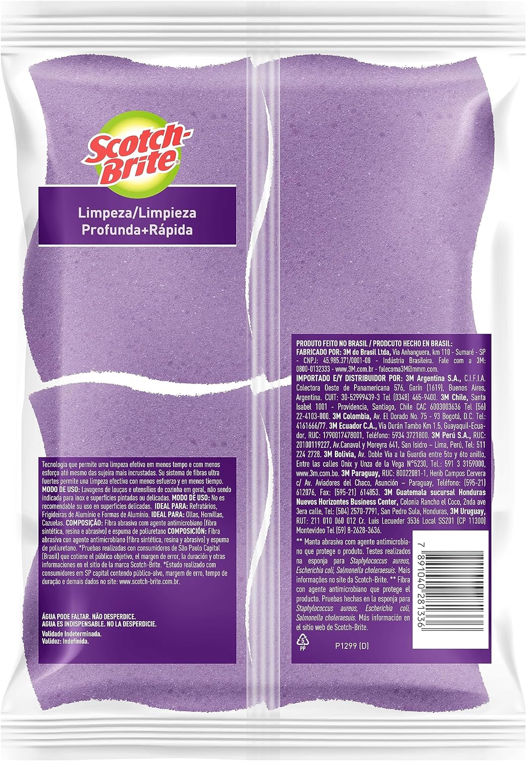 Esponja Scotch-Brite Extrema 3M