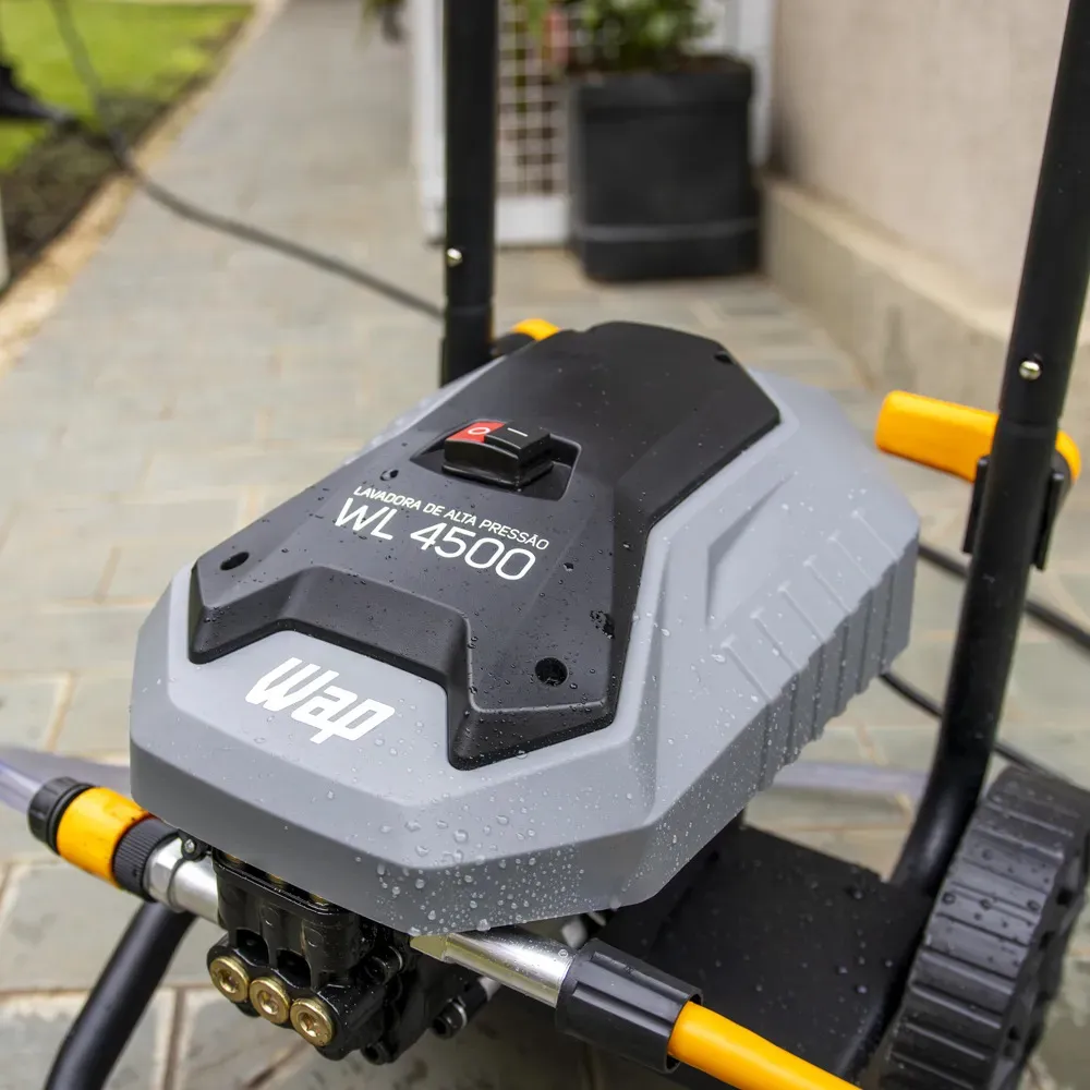 Lavadora de Alta Pressão WAP WL 4500 Profissional 1500w 1650psi 420l/h Motor de Indução 127V - Bivolt 110V/220V