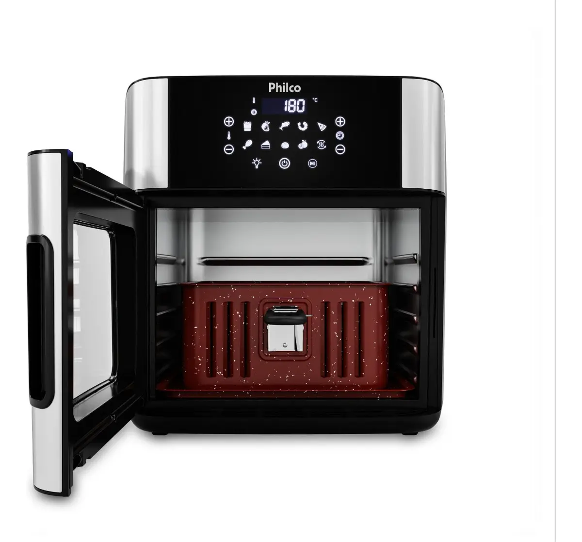 Fritadeira Air Fryer Philco PAF16A 4 Em 1 Painel Digital 16l - Bivolt 110V/220V