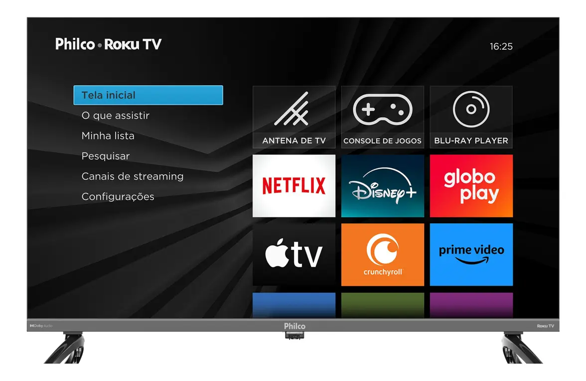 Smart Tv 43 Philco P43vik Roku Led Dolby Audio Wi-fi Hdmi Hdr Full Hd 110/220v