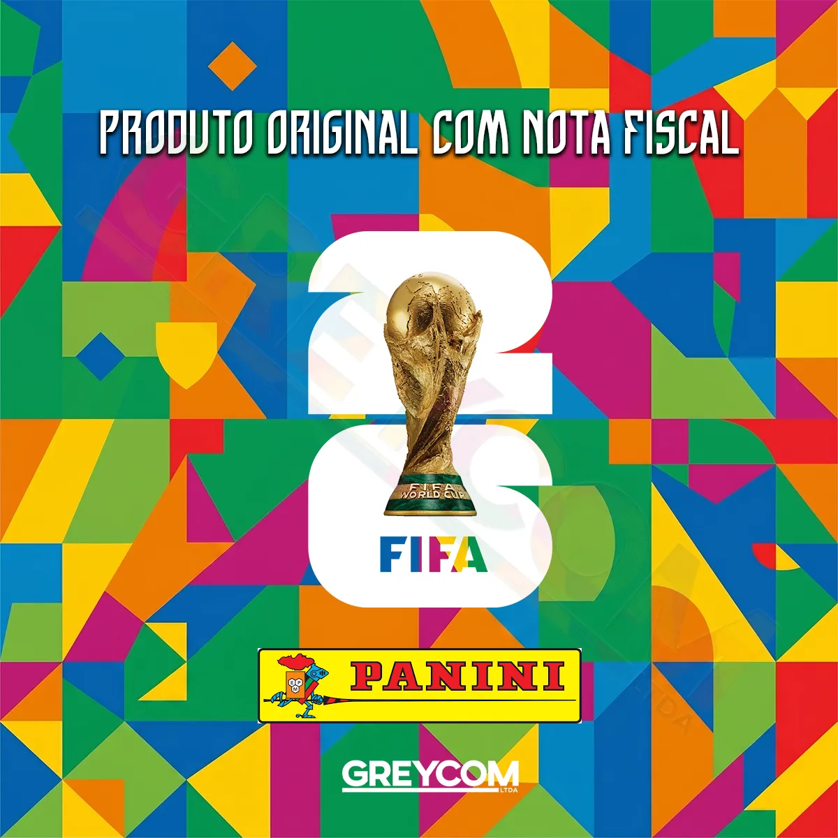 Kit 700 Figurinha Do Álbum Copa Do Mundo 2026- 100 Envelopes