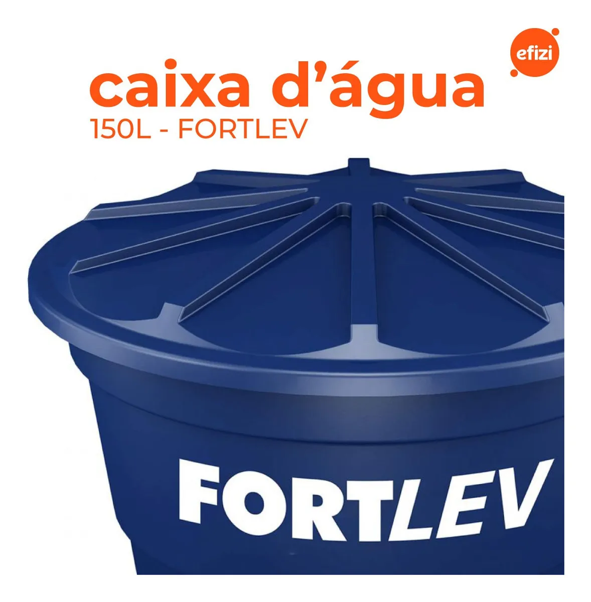 Caixa d'água vertical polietileno 150L