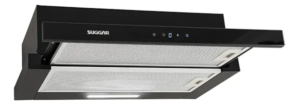 Depurador E Exaustor Slim Touch 80cm - Bivolt 110V/220V